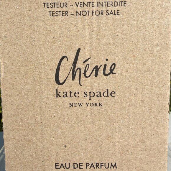 Kate Spade New York Chérie Eau De Parfum 100ml 3.3 Fl Oz. Tester never used. - Picture 3 of 3